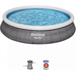 Бассейн BESTWAY FAST SET 457х84см, 9677л, фильтр-насос 2006л/ч