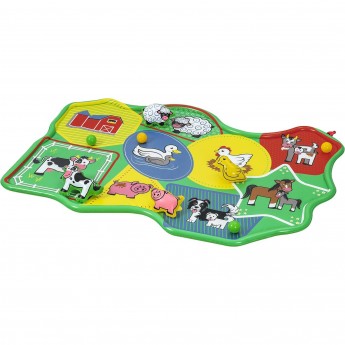 Детская игровая площадка BESTWAY ФЕРМА 165х112см с разбрызгивателями и мячами, от 1 года Детская игровая площадка BESTWAY ФЕРМА 165х112см с разбрызгивателями и мячами, от 1 года