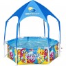 Детский каркасный бассейн BESTWAY 183х51 см с навесом, 930 л 5618T BW