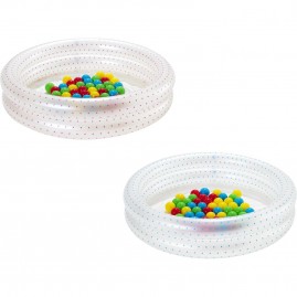 Детский надувной бассейн BESTWAY 91x20см с мячами (50шт)