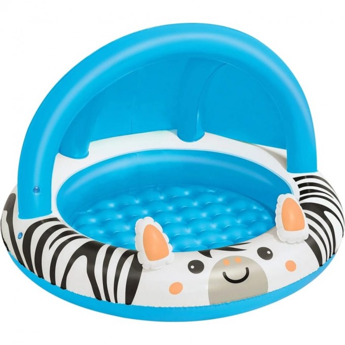 Детский надувной бассейн BESTWAY САФАРИ 97х66см с навесом, 26л, от 2 лет 52559 BW