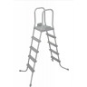 Лестница для бассейнов BESTWAY до 132см, 4 ступеньки, с площадкой 58337 BW