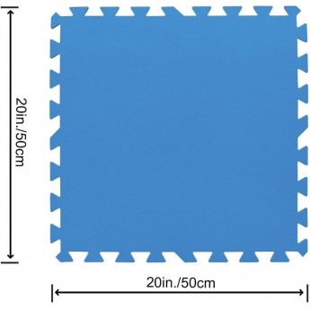 Мягкая модульная подстилка BESTWAY Пазл 50x50см 9шт, 2.29м2 Мягкая модульная подстилка BESTWAY Пазл 50x50см 9шт, 2.29м2