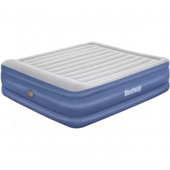 Надувная кровать 193х203х56см BESTWAY с подголовником Надувная кровать 193х203х56см BESTWAY с подголовником