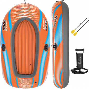 Надувная лодка BESTWAY KONDOR 3000 61146 212х122см, до 186кг Надувная лодка BESTWAY KONDOR 3000 61146 212х122см, до 186кг