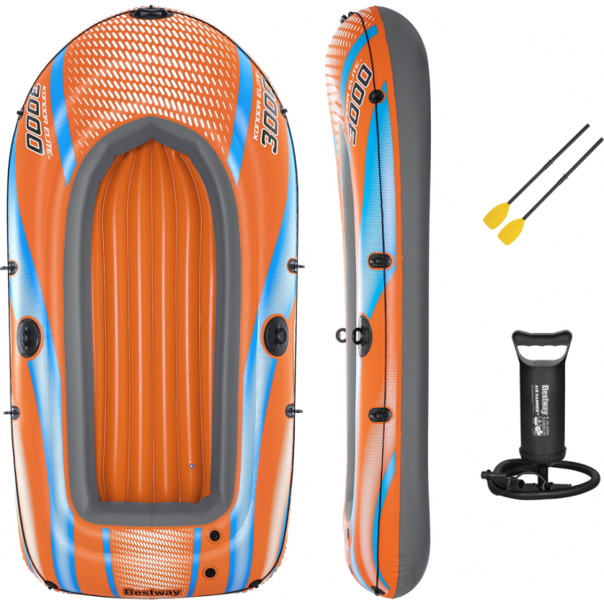 Надувная лодка BESTWAY KONDOR ELITE 3000 61145 246х122см, до 200кг 61145 BW