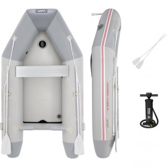 Надувная лодка "CASPIAN PRO" 280х152х42см с жёстким дном, вёсла 162см, насос, транец, до 480кг Надувная лодка "CASPIAN PRO" 280х152х42см с жёстким дном, вёсла 162см, насос, транец, до 480кг