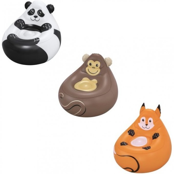 Надувное кресло BESTWAY COZY CRITTERS 75116 72х72см, 3 вида 75116 BW