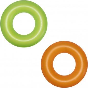 Надувной круг BESTWAY 91см "Неоновый" от 10 лет, 2 цвета Надувной круг BESTWAY 91см "Неоновый" от 10 лет, 2 цвета