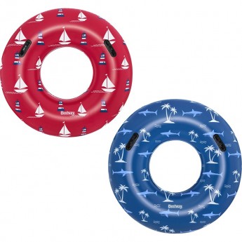 Надувной круг BESTWAY МОРСКОЕ ПЛАВАНИЕ 119см от 12 лет