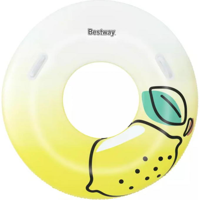 Надувной круг BESTWAY "ЛИМОН" 1,14 м до 100 кг от 12 лет 36448 BW