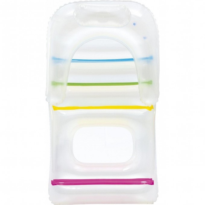 Надувной матрас-кресло BESTWAY для плавания 165х89см с окном, до 90кг 43011 BW