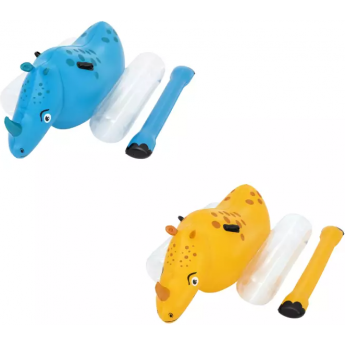 Надувные игрушки-наездники BESTWAY 41522 BW "RHINO RAMBLER" 153x77см с надувными битами от 3 лет