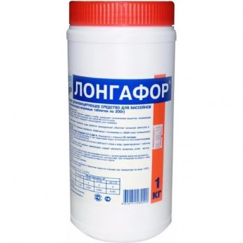 Средство для очистки МАРКОПУЛ ЛОНГАФОР КЕМИКЛС М16 1кг банка, таблетки 200гр