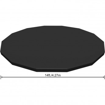 Тент для каркасного бассейна BESTWAY STEEL PRO MAX POOLS, POWER STEEL POOLS 427 см (d 430 см) Тент для каркасного бассейна BESTWAY STEEL PRO MAX POOLS, POWER STEEL POOLS 427 см (d 430 см)