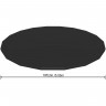 Тент для каркасного бассейна BESTWAY STEEL PRO MAX POOLS, POWER STEEL POOLS 549 см (d 549см) 58039 BW